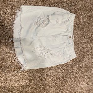 Jean skirt
